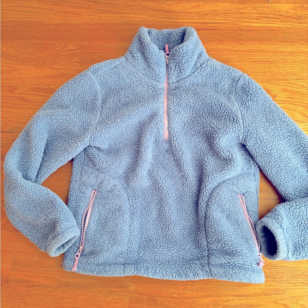 Crewcuts Sherpa 1/4 zip fleece
